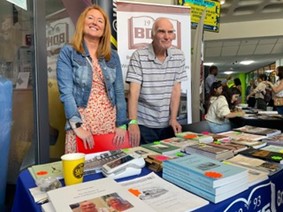 BDHS stall at Deaffest, Wolverhampton
